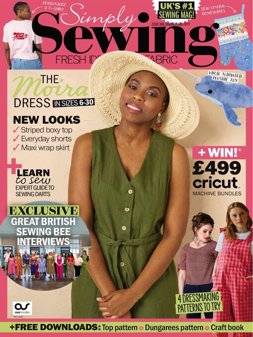 Cover image for Simply Sewing